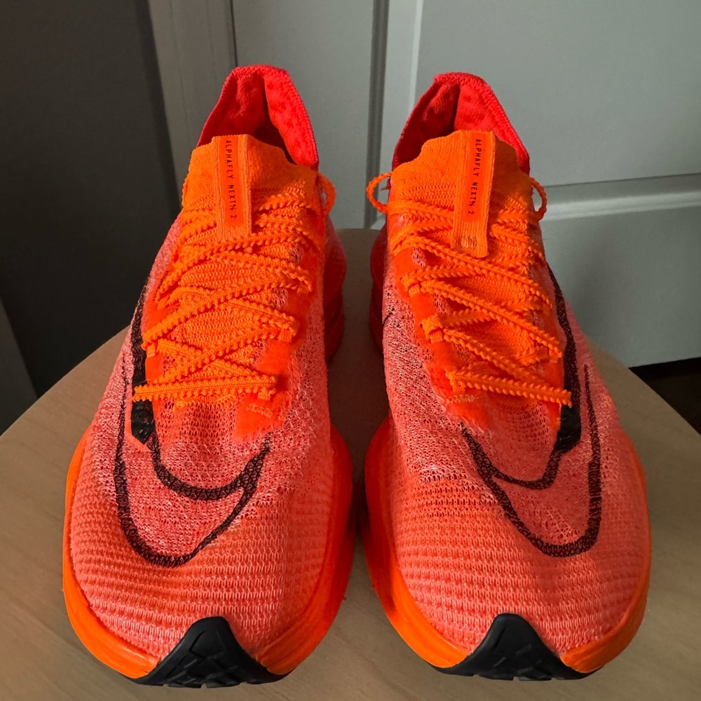 Nike Air Zoom Alphafly Next% 2 Orange Women's 8.5 - Picture 2 of 8